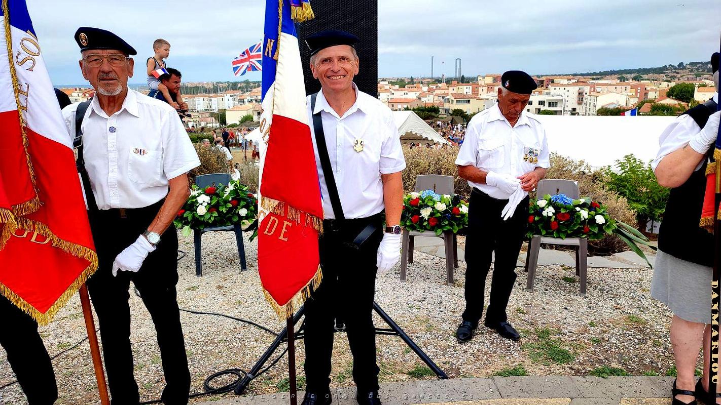 2 Cap Agde - 15 Aout 2023 -  Commemoration Debarquement de Provence  (55).jpg